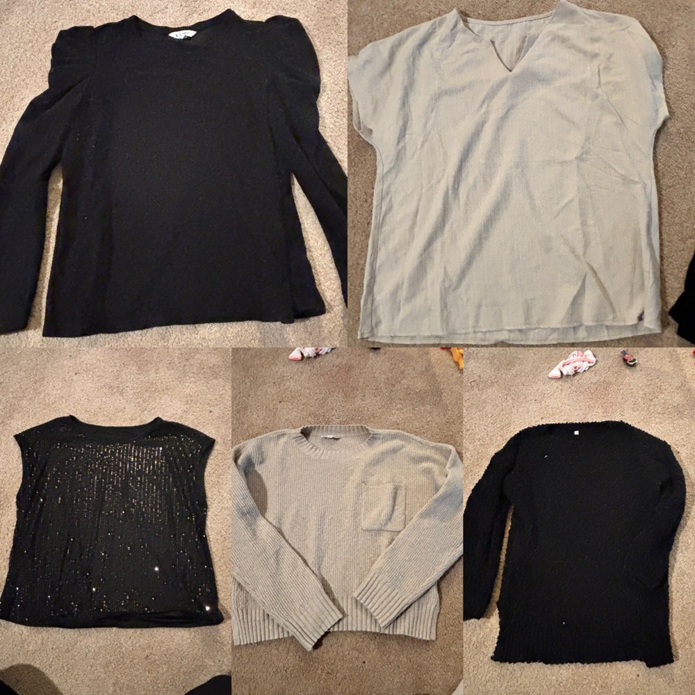 Nine West Black Women's Top - XL